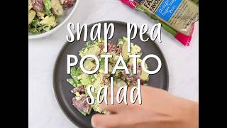 Snap Pea Potato Salad [upl. by Hodosh]