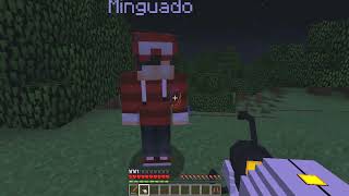 MANDEI MEU AMIGO PRA LUA no MINECRAFT  Canal HulkBR [upl. by Maxantia76]