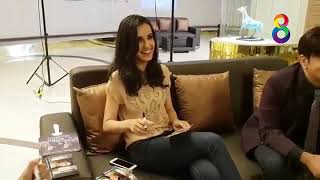 Ashish Sharma amp Sanaya Irani first meeting in Thailand  رد فعل سنايا ايراني بعد مقابلة أشيش شارما [upl. by Holden]