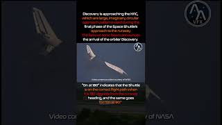 Space Shuttle Approach on the HAC Heading Alignment Circle and Sonic Boom NASA spaceshuttle [upl. by Poland]