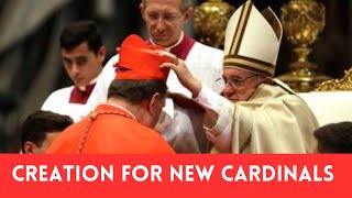 Papal Consistory for The 21 New Cardinals On 7 December 2024 [upl. by Ailemak234]