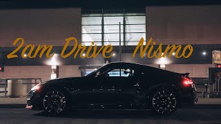 Its 2am lets go for a drive  Nissan 370z Nismo Night Drive from Airport Pure Sound 4k [upl. by Yecaw570]