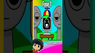 Fase 1 vs Fase 18 Incredibox Sprunki 🎃 shorts [upl. by Alyled628]