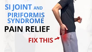 SI Joint Pain Piriformis Syndrome 5 Exercises to Treat amp Prevent [upl. by Lledo147]