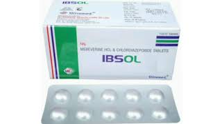 IBSOL Tablets MEREVERINE HCL amp CHLORDIAZEPOXIDE TABLETS [upl. by Nyladnohr]