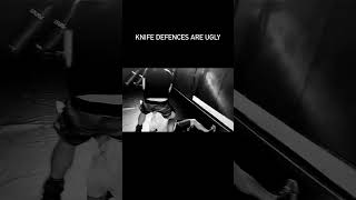 Real Knife Defences rely on aggression adapting and momentum knifeskills knifedefense kravmaga [upl. by Yunick]