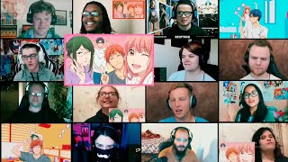 Wotaku ni Koi wa Muzukashii Opening  REACTION MASHUP [upl. by Enomis402]