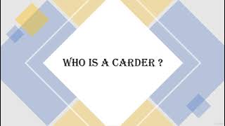 Who is Carder [upl. by Ahsimac]