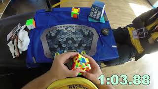 5x5x5 Avg 10603 First Round Rubiks Italian Championship 2024 [upl. by Warner]