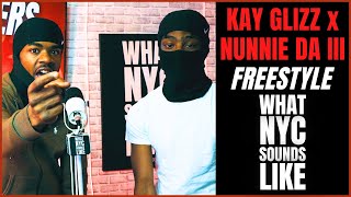 Troopers Kay Glizz x Nunnie Da III Freestyle  What NYC Sounds Like [upl. by Aeret]