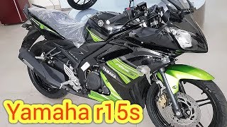 Yamaha R15s quick walkround  R 15s Black 2018 [upl. by Theron]