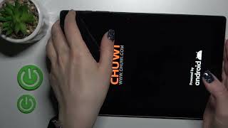 How to Switch On CHUWI HiPad X  Power On [upl. by Leile756]