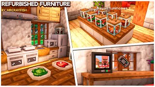 El mejor Mod de Decoracion para Minecraft 121 Furniture Refurbished [upl. by Karp]