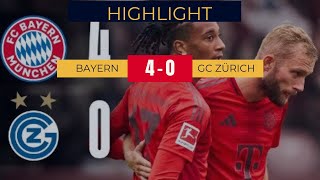 FC Bayern München vs Grasshoppers Zürich  Highlights [upl. by Anselmi141]