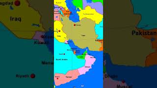 Iran geography map iran upsc ias ssc railway [upl. by Ferree]