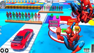 Superhero Car Game  car games 3d  driving games [upl. by Rosio]