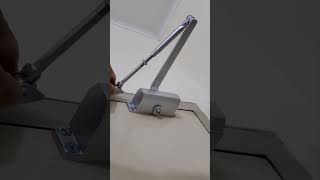 Installing door closerTranstec official [upl. by Atnek]