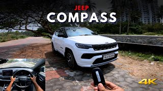 JEEP COMPASS 4X2 9AT  POV Test Drive 27  ENJE [upl. by Nnylanna]