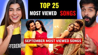 September 2024 Most Viewed Indian Songs  Top 25 Bollywood Hindi Songs Of September 2024 [upl. by Tedra]