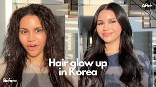 Glowing up my hair in Korea  my JapaneseKorean hair care routine [upl. by Selia304]