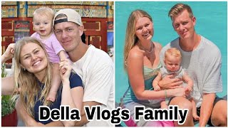 Della Vlogs Family Members Real Name and Ages 2024 By Lifestyle Collection [upl. by Uhayile784]