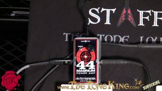 ElectroHarmonix 44 Magnum Power Amp Demo amp Review EHX 44 mag [upl. by Rother10]