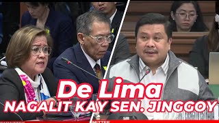 Di Kinaya Birada ni Sen Jinggoy De Lima Nagalit [upl. by Haberman]