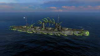 Imperator Nikolai I Tier 4 soviet premium battleship gameplays  World of Warships Blitz [upl. by Notserk]