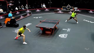 Hugo Calderano vs Quadri Aruna  R16 WTT FINALS MEN DOHA 2023  January 2024 [upl. by Alberik]