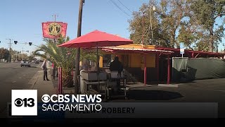 Sacramento police investigate armed robbery at Chandos Tacos [upl. by Seaver]