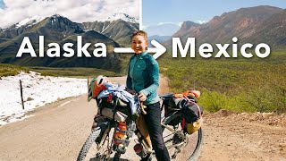 1 Year Cycling from Alaska to Mexico [upl. by Tumer]