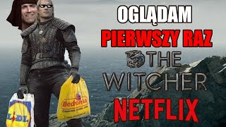 🔴 OGLĄDAM PIERWSZY RAZ NETFLIXOWEGO WIEDŹMINA  Oglądamy i Dyskutujemy 🐺 [upl. by Lindner]