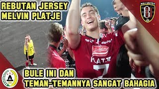 MELVIN PLATJE LEMPAR JERSEY FANS MELVIN MENGGILA SERASA DI EROPA  Bali United vs PSS Sleman [upl. by Deegan]