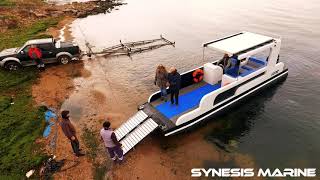 Synesis Ascene ATV Carrier Pontoon Boat [upl. by Trebleda]