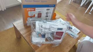 Brother CS10s Sewing Machine Quick Unboxing Video [upl. by Ycul]