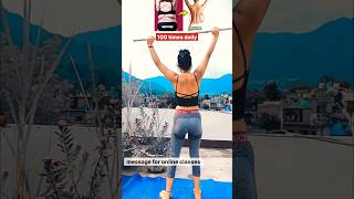 Try this 💯✅ fitness motivation bellyfatburningworkout hipfat thighfatloss yogaexercise yoga [upl. by Annasus959]