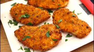 MOST Crispy and Delicious chicken Breast Fillets in the air Fryer  Chicken breast in the Air Fryer [upl. by Oigimer]