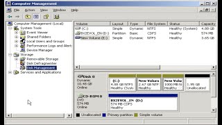 Disk Management Part 3  Spanned Striped and Mirrored and RAID5 Volumes [upl. by Mishaan466]