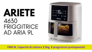 Ariete 4630 Friggitrice ad aria 9L Recensione [upl. by Atlee]