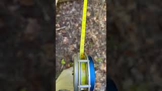 How do you rewind a loggers tape logging loggers shorts [upl. by Annaitsirhc238]