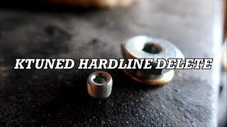 K20A2 KTuned Heater Core Hardline Delete [upl. by Cordula]