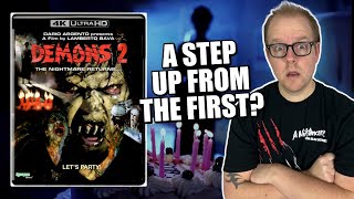 Demons 2 1986 4K UHD Review  Synapse Films  A Step Up From The First [upl. by Magen]