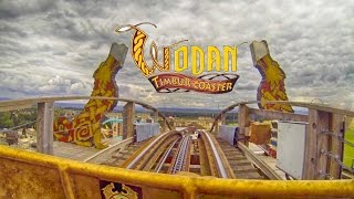 WODAN Timbur Coaster  POV  Front Seat  Onride HD [upl. by Neurath916]