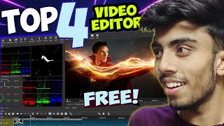 5 best free video editing software for pc 2024  5 best free video editor without watermark for pc [upl. by Alletse]