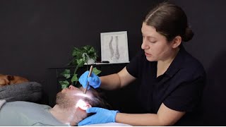 ASMR  Neck Exam amp Osteopathic Manipulation Therapy [upl. by Phoebe255]