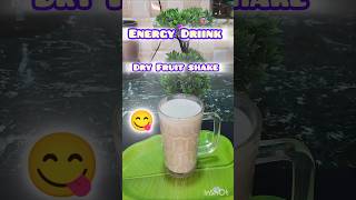 Dry Fruit Shake  Energy Drink 2min ready  Easy Recipe ytshorts milkshake dryfruits [upl. by Niamor]