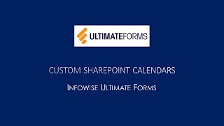 Custom Calendar Solution in SharePoint [upl. by Anavahs]