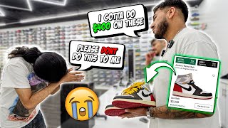 Spending 11000 on Sneakers in 23 Minutes [upl. by Terina286]