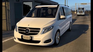 MercedesBenz W447 V250American Truck Simulator 152 [upl. by Honeywell503]