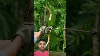 Bambu se teer archery hunting nature diy bambooart bamboo [upl. by Desmond]